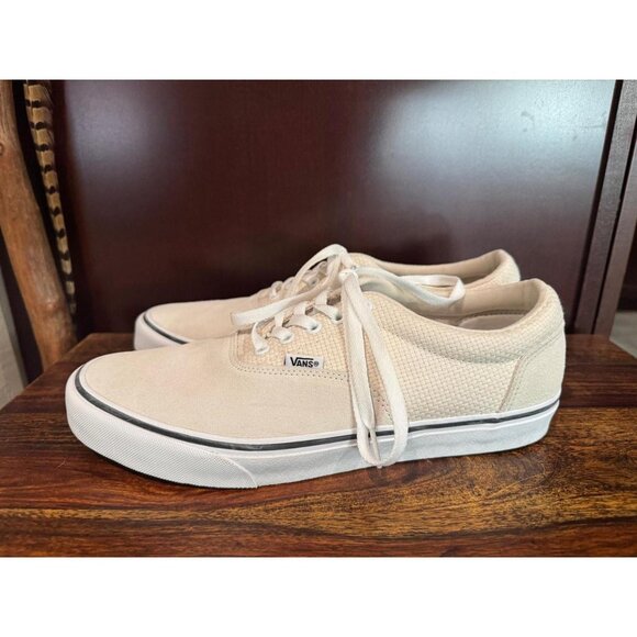 Vans Men's Cream and White Trainers - Picture 4 of 4